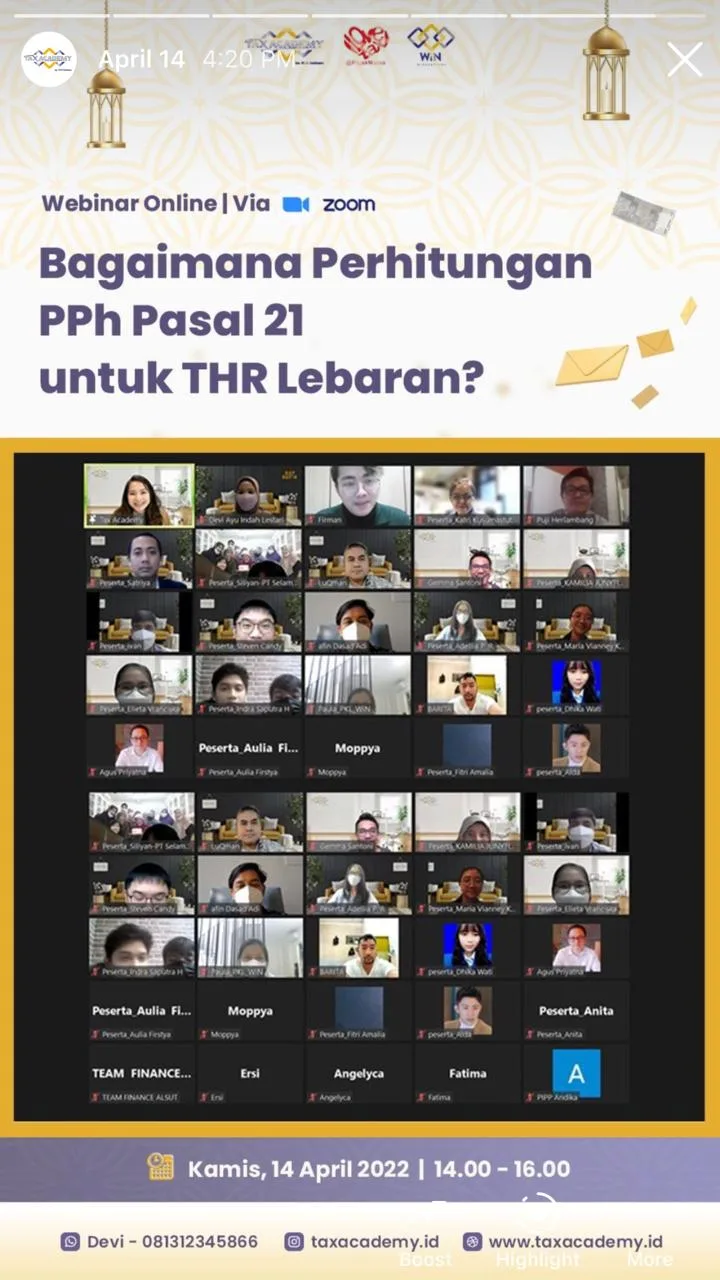 Webinar Tax Academy 14